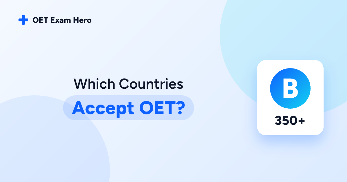 Which Countries Accept OET?